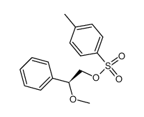 (S)-2-methoxy-2-phenylethylene para-toluenesulphonate Structure