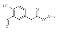 methyl 2-(3-formyl-4-hydroxyphenyl)acetate Structure