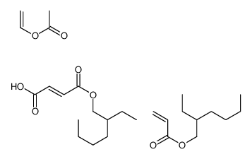 vinyl acetate/ 2-ethylhexyl maleate/ 2-ethylhexyl acrylate structure