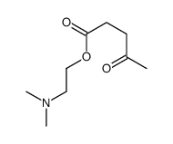 2-(dimethylamino)ethyl 4-oxopentanoate Structure