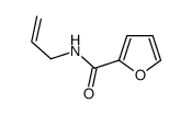 2-Furancarboxamide,N-2-propenyl-(9CI)结构式