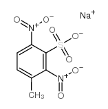 2,4-二硝基甲苯-3-磺酸钠结构式