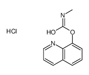 quinolin-1-ium-8-yl N-methylcarbamate,chloride Structure