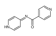 N-(吡啶-4-基)异烟酰胺结构式