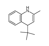 4-(1,1-dimethylethyl)-1,4-dihydro-2-methylquinoline Structure