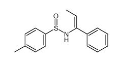 4-methyl-N-(1-phenylprop-1-en-1-yl)benzenesulfinamide结构式