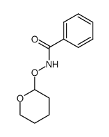 O-(tetrahydro-2-pyranyl)benzohydroxamic acid结构式