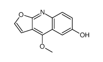 4-methoxyfuro[2,3-b]quinolin-6-ol Structure
