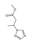 3-(1H-1,2,4-三唑-1-基)丁酸甲酯结构式