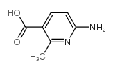 6-氨基-2-甲基烟酸结构式