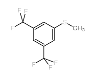 3,5-bis(trifluoromethyl)thioanisole结构式
