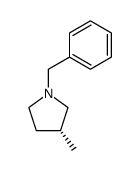 (R)-N-benzyl-3-methylpyrrolidine结构式
