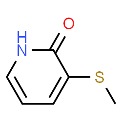2(1H)-Pyridinone,3-(methylthio)-(9CI) Structure