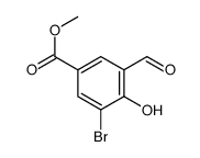 Methyl 3-bromo-5-formyl-4-hydroxybenzoate picture