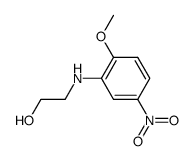 3-[(2-hydroxyethyl)amino]-4-methoxynitrobenzene Structure