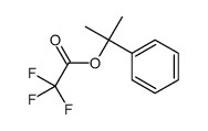 2-phenylpropan-2-yl 2,2,2-trifluoroacetate结构式