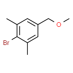 2-Bromo-5-(methoxymethyl)-1,3-dimethylbenzene结构式