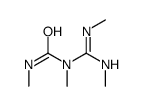 (9CI)-N,N-二甲基-N-[(甲基氨基)(甲基亚氨基)甲基]-脲结构式