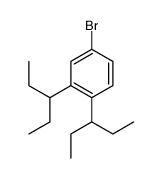 4-bromo-1,2-di(pentan-3-yl)benzene Structure
