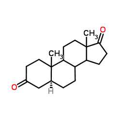 5a-雄甾烷二酮结构式