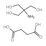 三(羟甲基)氨基甲烷琥珀酸盐结构式
