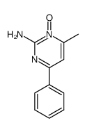 2-amino-6-methyl-4-phenylpyrimidine 1-oxide结构式