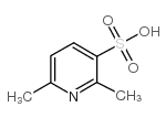 2,6-Dimethylpyridine-3-sulfonic acid structure