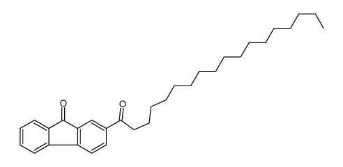 2-octadecanoylfluoren-9-one Structure