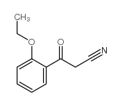 2-ethoxybenzoylacetonitrile structure