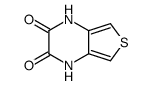 1,4-dihydrothieno[3,4-b]pyrazine-2,3-dione Structure