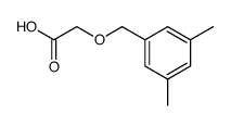 (3,5-Dimethyl-benzyloxy)-acetic acid Structure