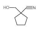 1-(羟基甲基)环戊烷-1-甲腈结构式
