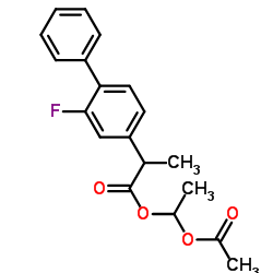 氟比洛芬酯结构式