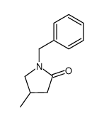 1-benzyl-4-methylpyrrolidin-2-one Structure