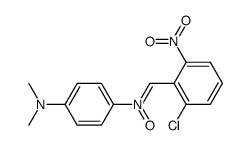 2-chloro-6-nitro-benzaldehyde-[N-(4-dimethylamino-phenyl)-oxime ]结构式