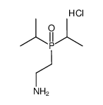 2-(diisopropylphosphoryl)ethanamine hydrochloride Structure