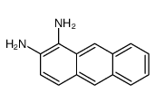 anthracene-1,2-diamine Structure