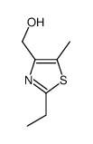(2-ethyl-5-methyl-1,3-thiazol-4-yl)methanol结构式