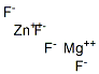 Magnesium zinc fluoride, manganese-doped Structure