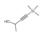 (+)-4-trimethylsilyl-3-butyn-2-ol Structure