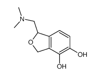 4,5-Isobenzofurandiol, 1-[(dimethylamino)methyl]-1,3-dihydro- (9CI) Structure