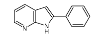 2-Phenyl-1H-pyrrolo[2,3-b]pyridine Structure