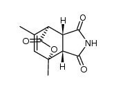 (3aS,4R,7R,7aR)-4,6-dimethyl-3a,4,7,7a-tetrahydro-1H-4,7-(epoxymethano)isoindole-1,3,8(2H)-trione结构式