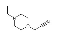 2-[2-(diethylamino)ethoxy]acetonitrile Structure