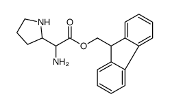 (9H-Fluoren-9-yl)Methyl (pyrrolidin-2-ylmethyl)carbamate structure