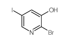 2-溴-5-碘吡啶-3-醇结构式