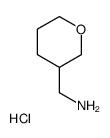 oxan-3-ylmethanamine hydrochloride Structure