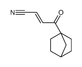 4-(4-bicyclo[2.2.1]heptanyl)-4-oxobut-2-enenitrile结构式