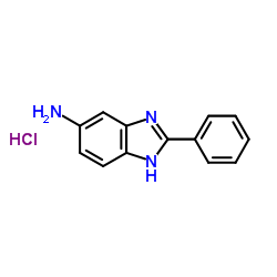 2-PHENYL-1H-BENZOIMIDAZOL-5-YLAMINE HYDROCHLORIDE Structure