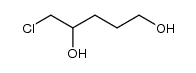 5-chloropentane-1,4-diol Structure